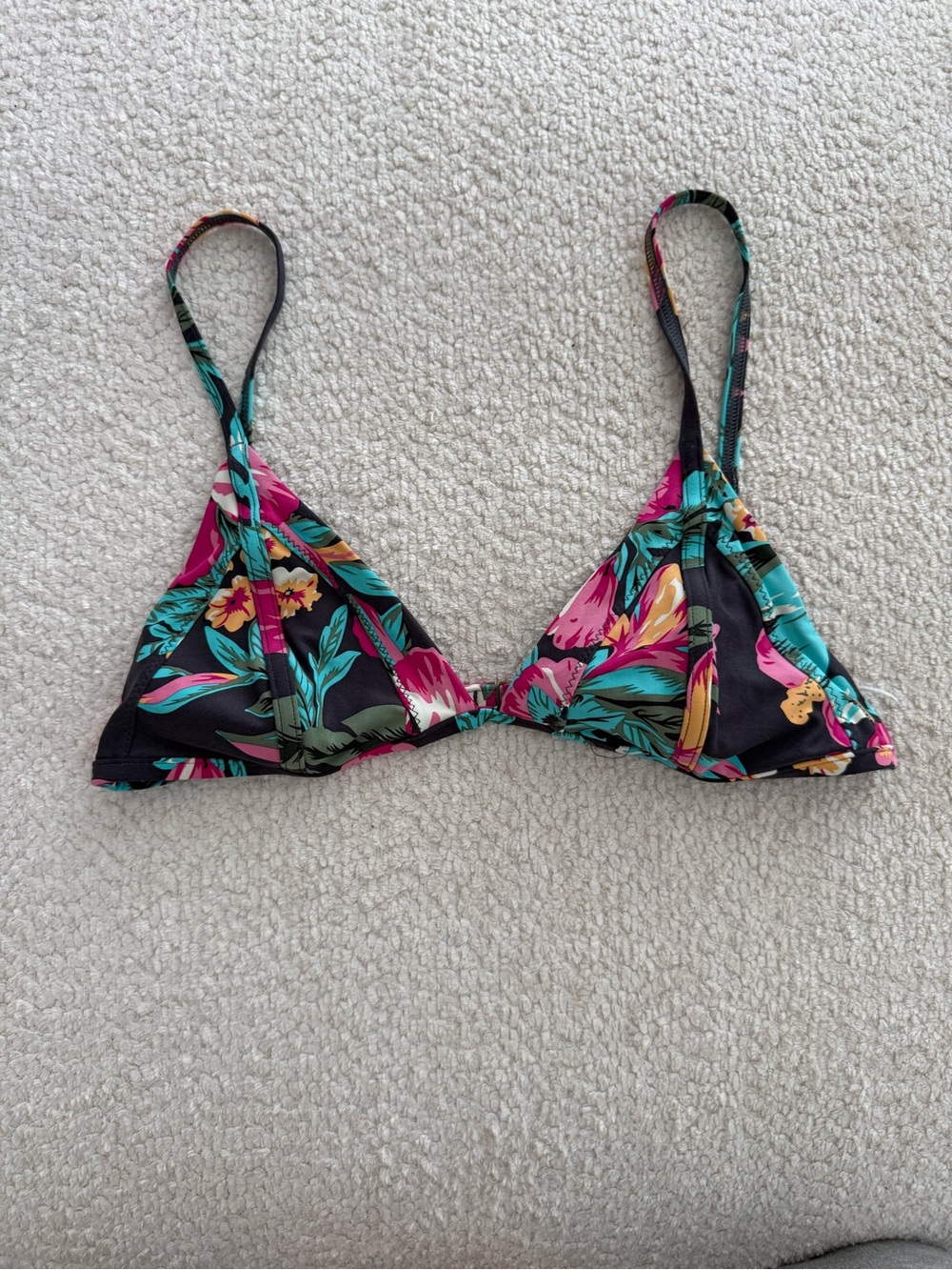 Rip Curl Floral Triangle Bikini Top M